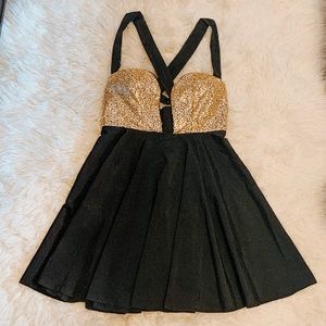 Bedazzled classic dress